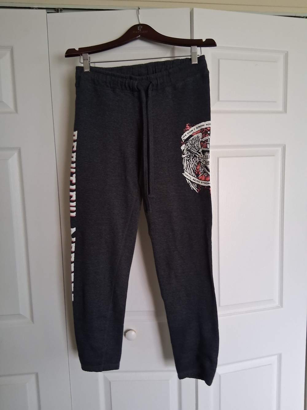 Beautiful Disaster Grey Sweatpants